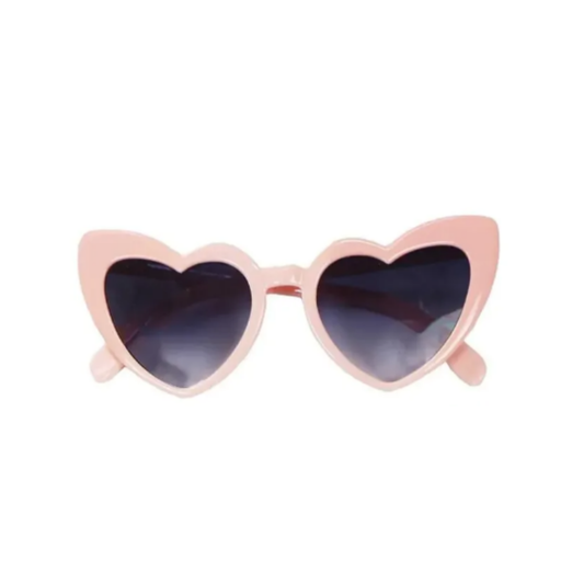 GAFAS CORAZON OVALADO ROSADA