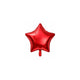 GLOBO DE ESTRELLA PEQUEÑA ROJA - 10"