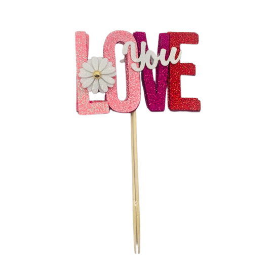 PICS EN FOAMY LOVE YOU FLOR