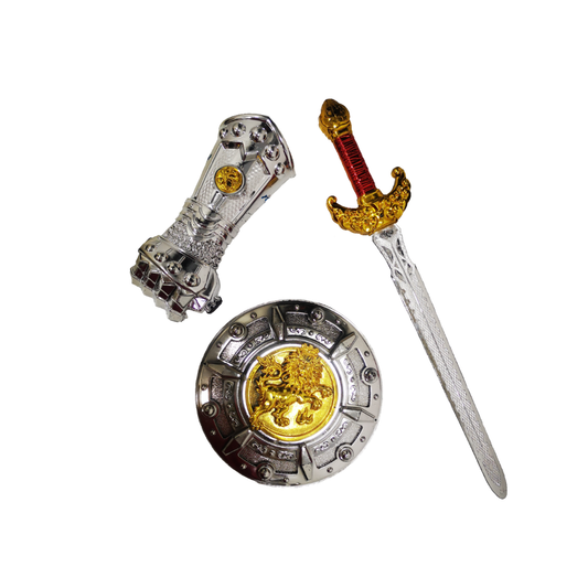 SET ESCUDO, GUANTE Y ESPADA