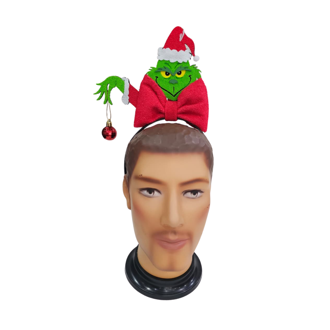 TIARA NAVIDEÑA GRINCH