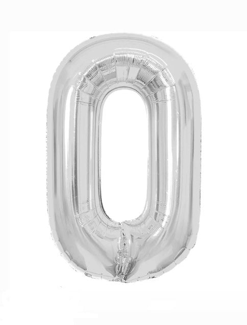 GLOBO METALICO NUMERO 0
